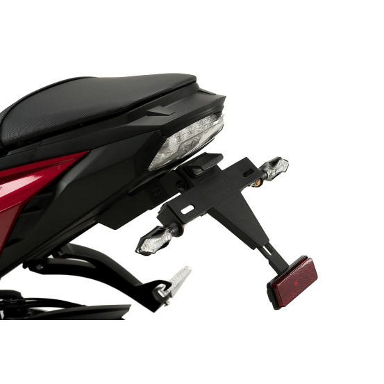 Support de plaque PUIG - SUZUKI GSX-S1000 2015-2026 - GSX-S1000F 2015-2020 - GSX-S750 2017-2021 - GSX-S950 2022-2023