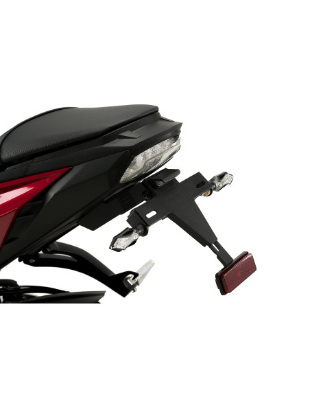 Support de plaque PUIG - SUZUKI GSX-S1000 2015-2026 - GSX-S1000F 2015-2020 - GSX-S750 2017-2021 - GSX-S950 2022-2023