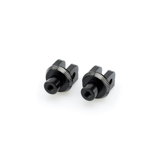 Adaptateurs PUIG repose-pieds pilote - APRILIA TUONO 125 2024-2026 - HONDA CROSSRUNNER 2011-2014 - VOGE 900DSX 2024-2026
