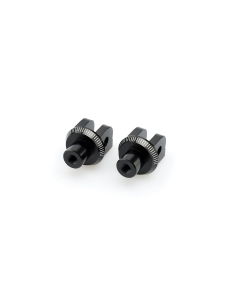 Adaptateurs PUIG repose-pieds pilote - APRILIA TUONO 125 2024-2026 - HONDA CROSSRUNNER 2011-2014 - VOGE 900DSX 2024-2026