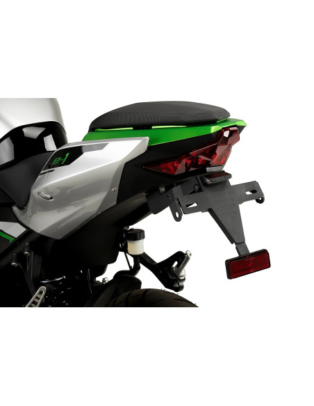 Support de plaque PUIG - KAWASAKI NINJA 400 2018-2024 - NINJA E-1 2024-2026 - Z E-1 2025-2026 - Z400 2019-2024