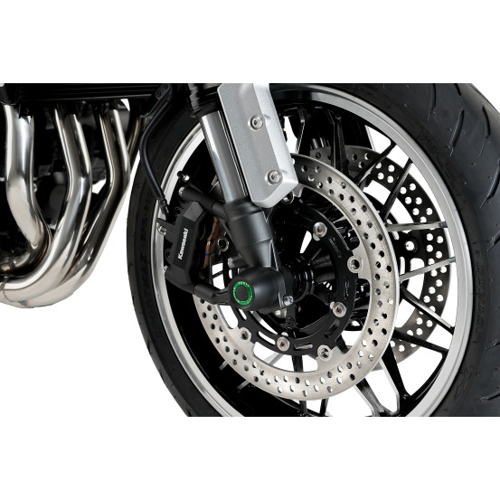 Tampons de protection PUIG 20101 de fourche PHB19 - KAWASAKI