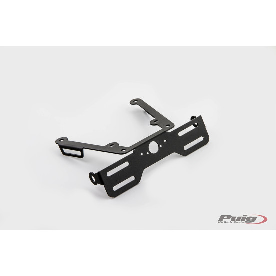 Support de plaque PUIG - KAWASAKI Z1000 2003-2006 - Z750 2004-2006 - Z750S 2005-2006 - ZX-6R NINJA 2003-2004