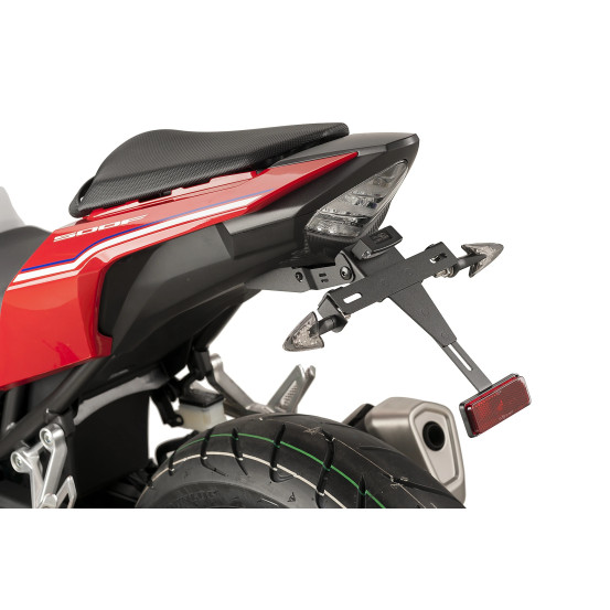 Support de plaque PUIG - HONDA CB500F 2016-2024 - CBR500R 2016-2026 - CBR500R ECLUTCH 2026