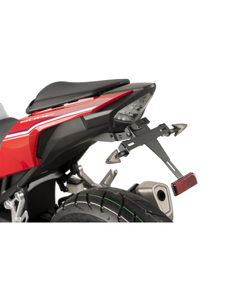 Support de plaque PUIG - HONDA CB500F 2016-2024 - CBR500R 2016-2026 - CBR500R ECLUTCH 2026