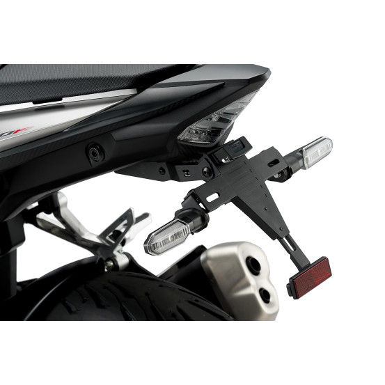 Support de plaque PUIG - HONDA CB500F 2016-2024 - CBR500R 2016-2026 - CBR500R ECLUTCH 2026