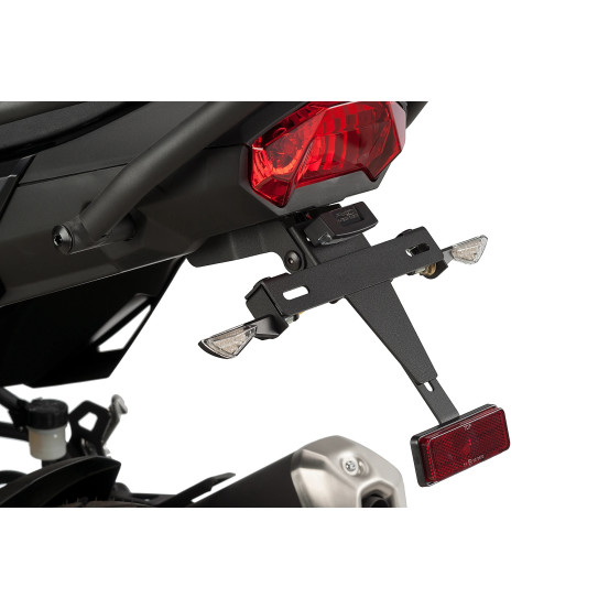 Support de plaque PUIG - KAWASAKI VERSYS-X 300 / VERSYS-X 300 ADVENTURE / VERSYS-X 300 URBAN 2017-2020