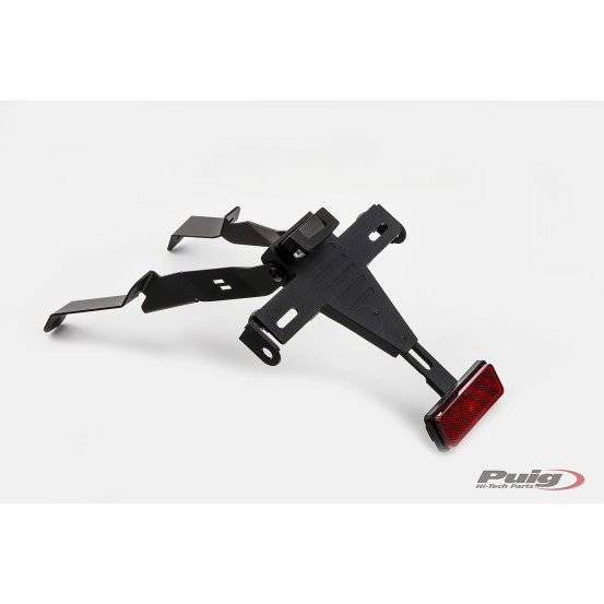 Support de plaque PUIG - HONDA CB125R NEO SPORTS CAFE / CB300R NEO SPORTS CAFE 2018-2026