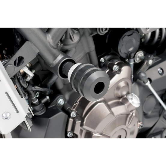 Tampons protection PUIG Vintage - YAMAHA XSR700 2016-2026 - XSR700 XTRIBUTE 2019-2020