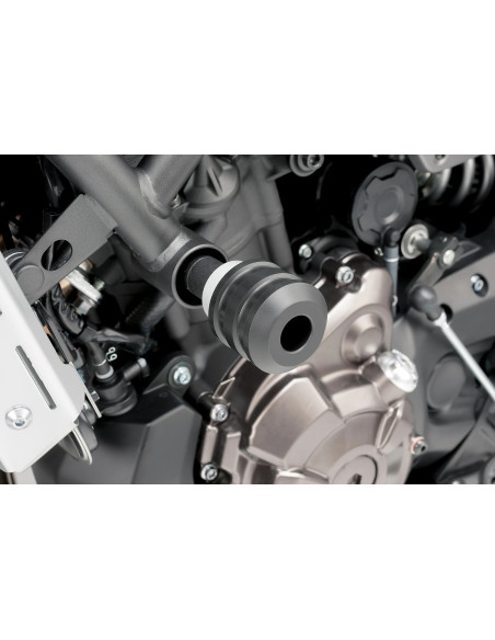 Tampons protection PUIG Vintage - YAMAHA XSR700 2016-2026 - XSR700 XTRIBUTE 2019-2020