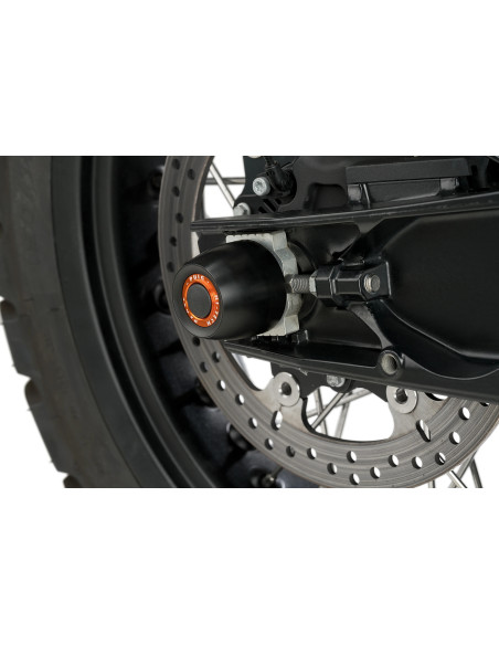 Tampons de protection PUIG Bras oscillant PHB19 - KTM - CFMOTO - HUSQVARNA