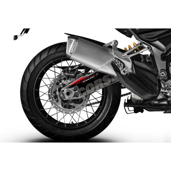 Kit adhesifs PUIG protecteur de bras oscillant - DUCATI MULTISTRADA 1200 ENDURO 2016-2018 - MULTISTRADA 1260 ENDURO 2019-2020