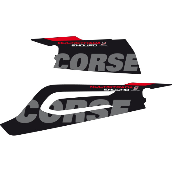 Kit adhesifs PUIG protecteur de bras oscillant - DUCATI MULTISTRADA 1200 ENDURO 2016-2018 - MULTISTRADA 1260 ENDURO 2019-2020