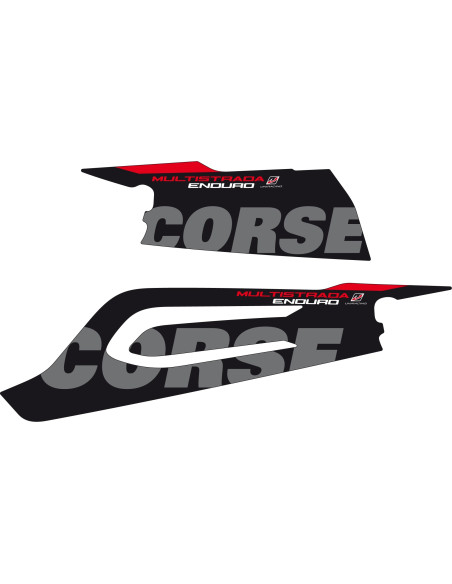 Kit adhesifs PUIG protecteur de bras oscillant - DUCATI MULTISTRADA 1200 ENDURO 2016-2018 - MULTISTRADA 1260 ENDURO 2019-2020