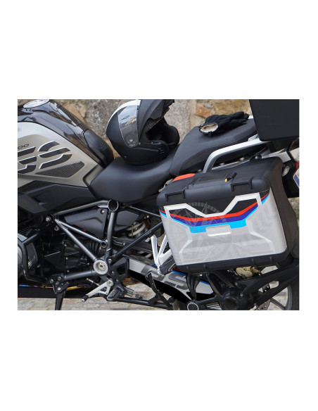 Kit adhesifs PUIG Valise latérale Adventure Navigator K25 BMW - BMW
