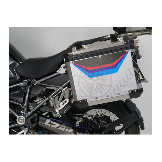 Kit adhesifs PUIG Valise latérale Vario Navigator K50 BMW - BMW R1200GS ADVENTURE 2006-2018