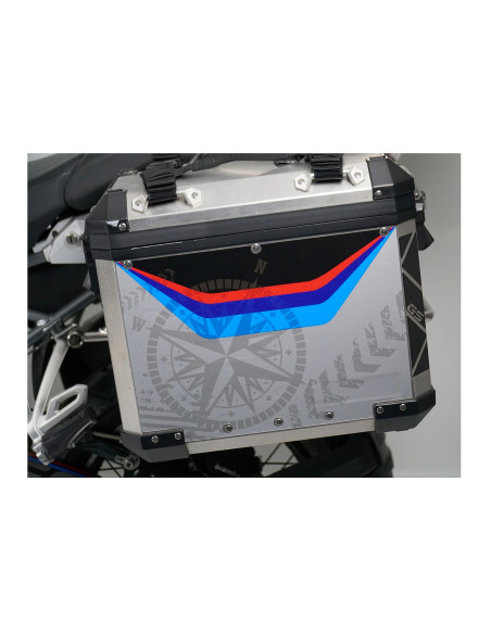 Kit adhesifs PUIG Valise latérale Vario Navigator K50 BMW - BMW R1200GS ADVENTURE 2006-2018