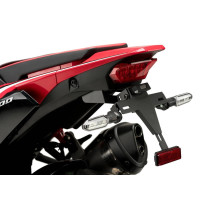 Support de plaque PUIG - HONDA CRF1100L AFRICA TWIN / CRF1100L AFRICA TWIN ADVENTURE SPORTS 2020-2026 2