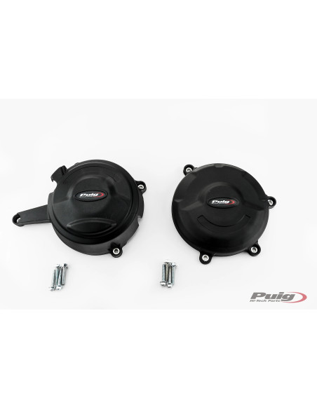Kit protections de carter moteur PUIG - DUCATI 1199 PANIGALE 2012-2014 - 1299 PANIGALE 2015-2017