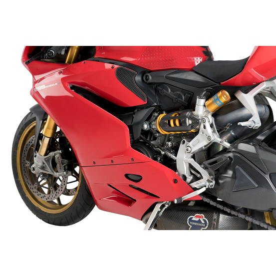 Kit protections de carter moteur PUIG - DUCATI 1199 PANIGALE 2012-2014 - 1299 PANIGALE 2015-2017