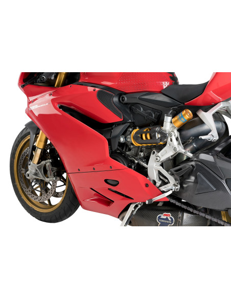 Kit protections de carter moteur PUIG - DUCATI 1199 PANIGALE 2012-2014 - 1299 PANIGALE 2015-2017