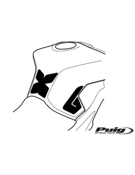 Protection de réservoir PUIG - YAMAHA MT-09 2013-2020 - MT-09 SP 2018-2020 - MT-09 SPORT TRACKER / MT-09 STREET RALLY 2013-2016