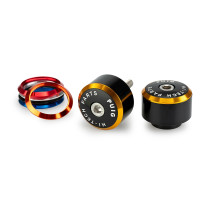 Embouts de guidon PUIG Balance avec anneaux M6 - HONDA FORZA 125 / FORZA 350 / SCOOPY SH350I 2025-2026 - MSX125 GROM 2021-2025