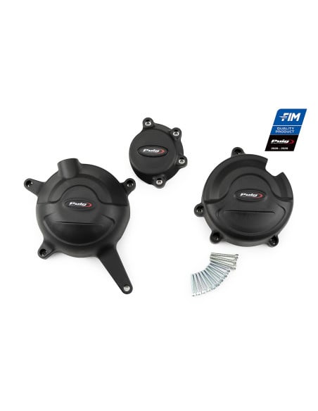 Kit protections de carter moteur PUIG - HONDA CB500 HORNET / NX500 2024-2026 - CB500F / CB500X 2022-2024 - CBR500R 2022-2026