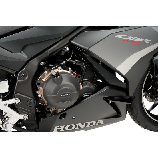 Kit protections de carter moteur PUIG - HONDA CB500 HORNET / NX500 2024-2026 - CB500F / CB500X 2022-2024 - CBR500R 2022-2026