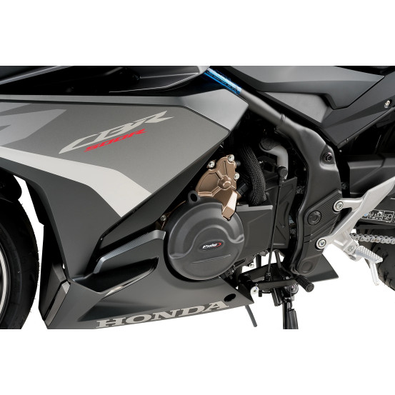 Kit protections de carter moteur PUIG - HONDA CB500 HORNET / NX500 2024-2026 - CB500F / CB500X 2022-2024 - CBR500R 2022-2026