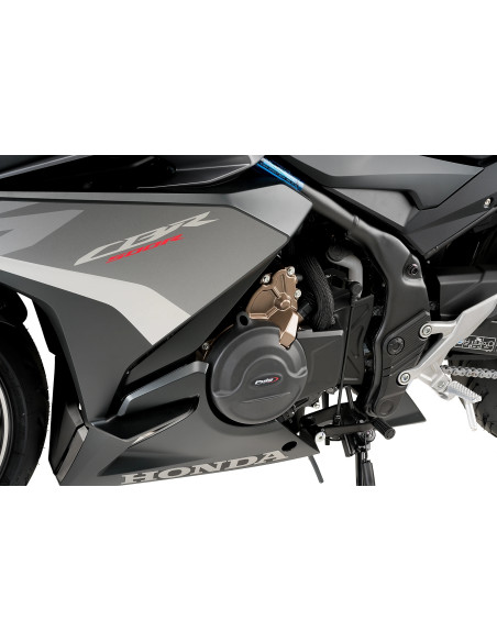 Kit protections de carter moteur PUIG - HONDA CB500 HORNET / NX500 2024-2026 - CB500F / CB500X 2022-2024 - CBR500R 2022-2026