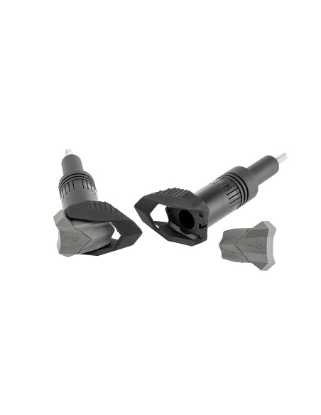 Tampons protection PUIG S19 - KAWASAKI NINJA H2 SX 2018-2026 - NINJA H2 SX SE 2022-2026 - Z H2 2020-2026 - Z H2 SE 2021-2026