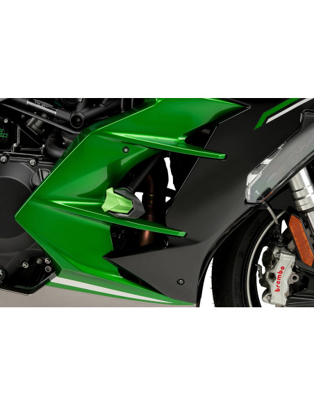 Tampons protection PUIG S19 - KAWASAKI NINJA H2 SX 2018-2026 - NINJA H2 SX SE 2022-2026 - Z H2 2020-2026 - Z H2 SE 2021-2026