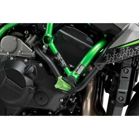Tampons protection PUIG S19 - KAWASAKI NINJA H2 SX 2018-2026 - NINJA H2 SX SE 2022-2026 - Z H2 2020-2026 - Z H2 SE 2021-2026