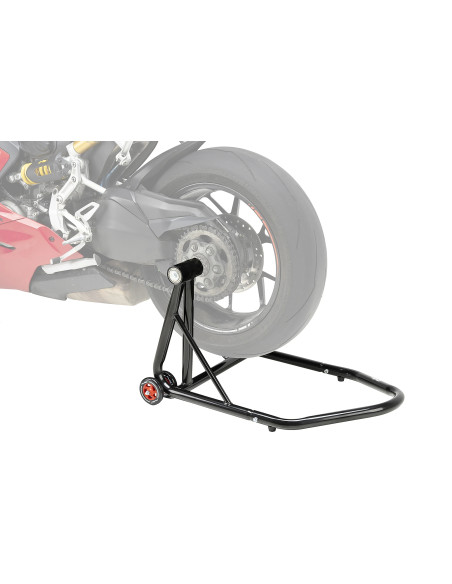 Béquille de stand arrière PUIG 3656 pour bras oscillant monobras avec transmission côté gauche diamètre axe 28,40 mm - HONDA