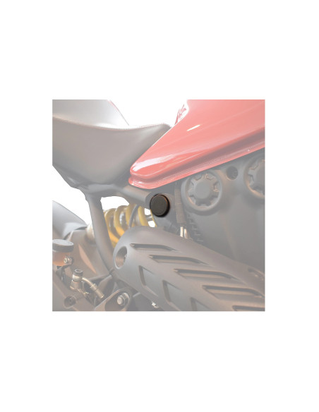 Bouchon de cadre PUIG - DUCATI MONSTER 1200 / MONSTER 1200 S / MONSTER 821 / MONSTER 821 DARK / MONSTER 821 STRIPE 2014-2016