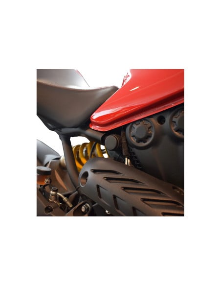 Bouchon de cadre PUIG - DUCATI MONSTER 1200 / MONSTER 1200 S / MONSTER 821 / MONSTER 821 DARK / MONSTER 821 STRIPE 2014-2016