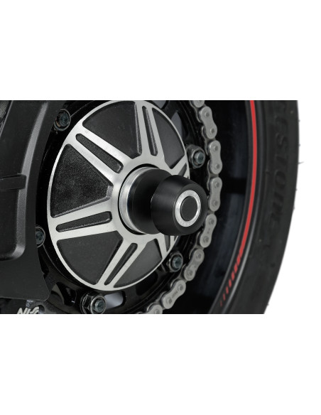 Tampons de protection PUIG Bras oscillant PHB19 - HONDA CB1000R BLACK EDITION 2021-2025 - CB1000R NEO SPORTS CAFE 2018-2025