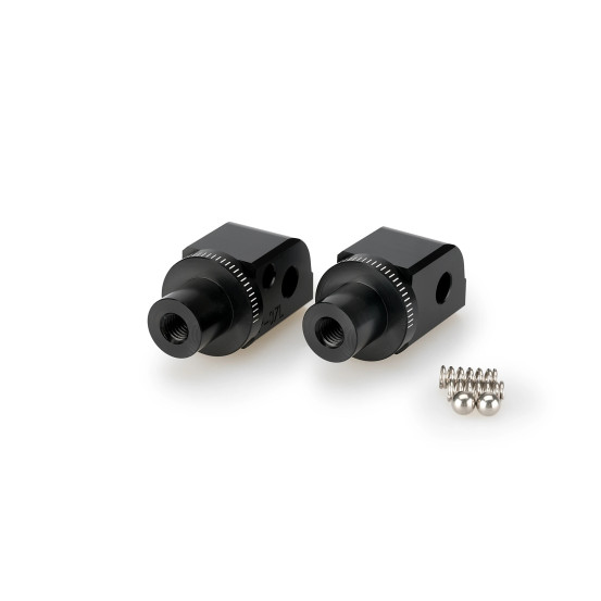 Adaptateurs PUIG repose-pieds passager - HUSQVARNA SUPERMOTO 701 / VITPILEN 801 2025-2026 - KTM 1290 SUPERDUKE GT 2022-2025
