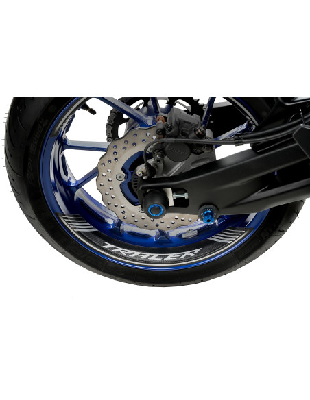 Tampons de protection PUIG Bras oscillant PHB19 - YAMAHA TRACER 7 / TRACER 7 GT 2021-2024 - TRACER 700 / TRACER 700 GT 2020