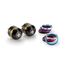 Embouts de guidon PUIG courts avec anneaux M6 - DUCATI MONSTER 937 / MONSTER 937 PLUS 2021-2025 - MONSTER 937 SP 2023-2025