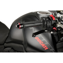 Embouts de guidon PUIG courts avec anneaux M6 - DUCATI MONSTER 937 / MONSTER 937 PLUS 2021-2025 - MONSTER 937 SP 2023-2025 2