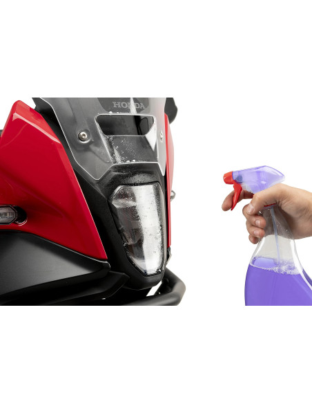 Sticker PUIG Protection de phare Adhere - HONDA CB500 HORNET / NX500 2024-2026 - CB500 HORNET ECLUTCH / NX500 ECLUTCH 2026