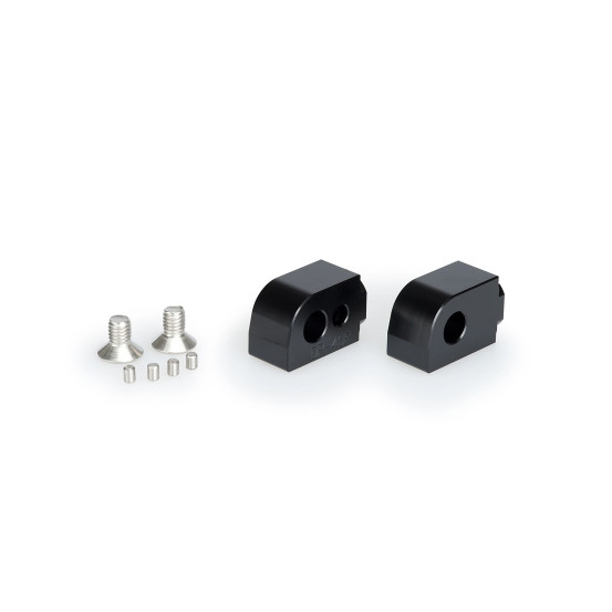 Adaptateurs PUIG réglables repose-pieds passager - SUZUKI GSX-S1000 2015-2026 - GSX-S1000F 2015-2020 - GSX-S950 2022-2023