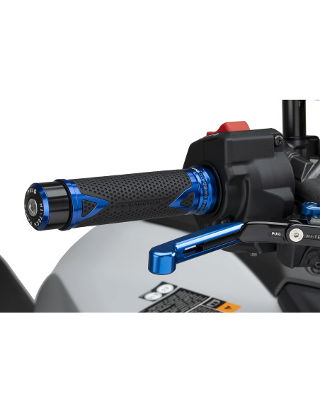 Embouts de guidon PUIG Balance avec anneaux M8 - YAMAHA MT-09 / MT-09 SP / MT-09 Y-AMT 2024-2026 - BMW S1000RR 2025-2026
