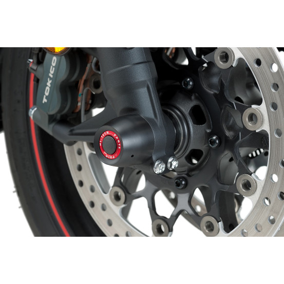 Tampons de protection PUIG de fourche PHB19 - HONDA CB1000R BLACK EDITION 2021-2025 - CB1000R NEO SPORTS CAFE 2018-2025