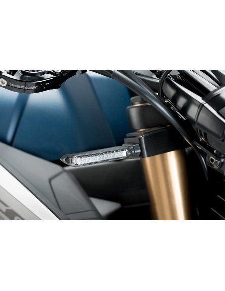 Jeu de supports PUIG de clignotants - HONDA CB650R NEO SPORTS CAFE 2019-2026 - CB650R NEO SPORTS CAFE ECLUTCH 2024-2026
