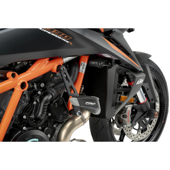Tampons protection PUIG Pro 2.0 - KTM 1290 SUPERDUKE R 2020-2023 - 1390 SUPER DUKE R / 1390 SUPER DUKE R EVO 2024-2026