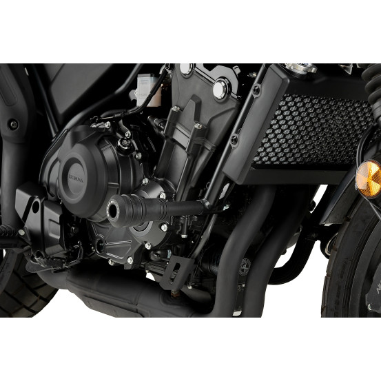 Tampons protection PUIG Vintage 2.0 - HONDA CL 500 2023-2026 - CMX 500 REBEL 2017-2026 - CMX 500 REBEL SE 2020-2025