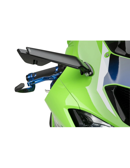 Rétroviseur droit PUIG Aileron - KAWASAKI NINJA 400 2018-2020 - ZX-10R / ZX-10RR 2021-2026 - ZX-6R NINJA 2024-2026